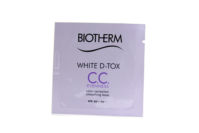 เทสเตอร์เบสปรับสีผิว BIOTHERM WHITE D-TOX CC EVENNESS COLOR CORRECTION