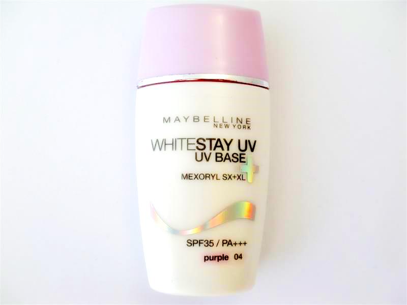เมเบลลีนเบสม่วง MAYBELLINE WHITE STAY UV BASE SPF35 PA+++